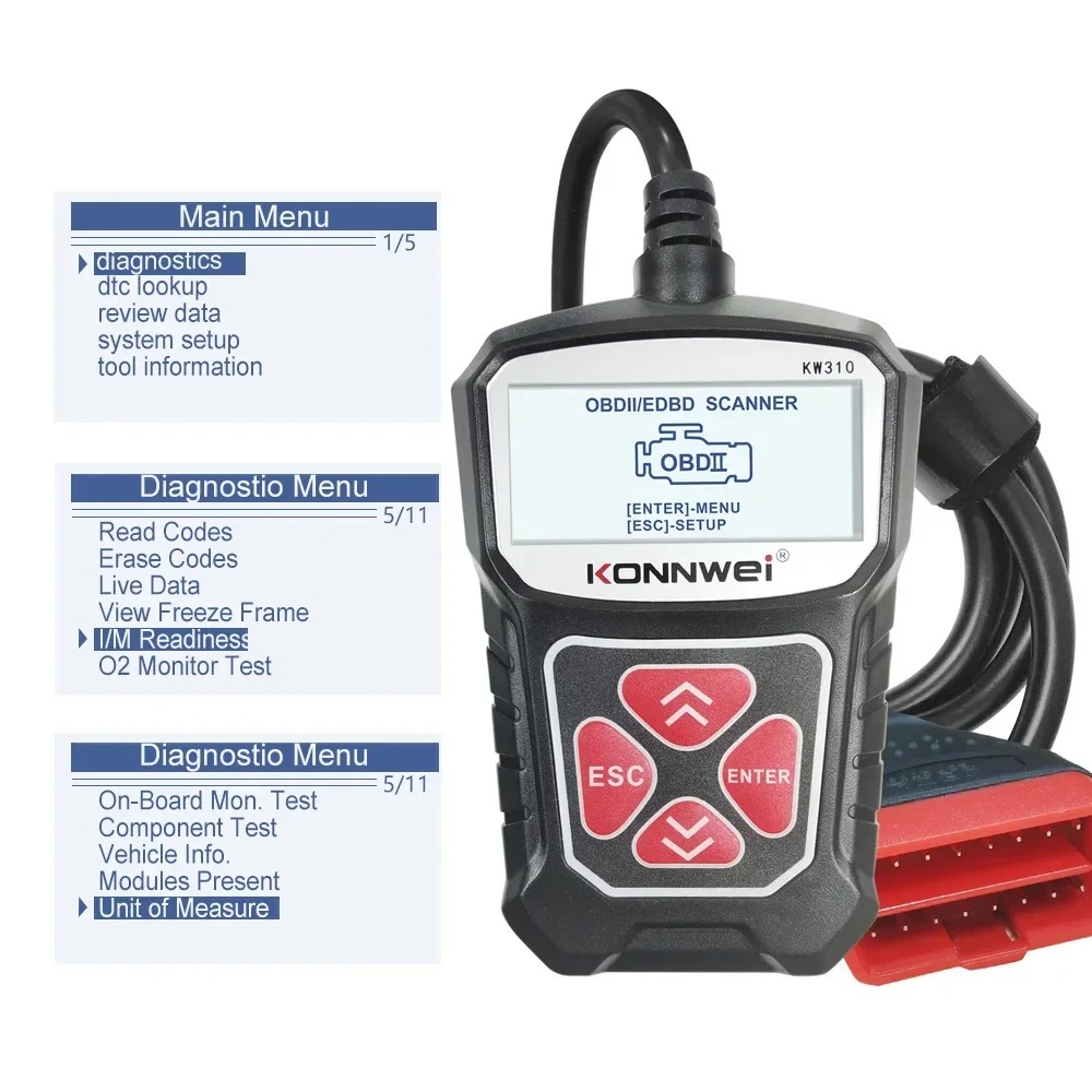 KW310 OBD2 Car Diagnostic Scan - огляд і ціна Car Diagnostic Tool