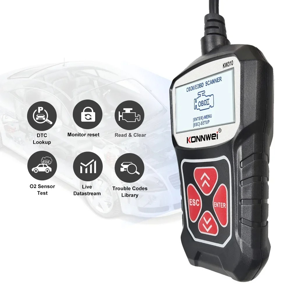 KW310 OBD2 Car Diagnostic Scan - огляд і ціна Car Diagnostic Tool
