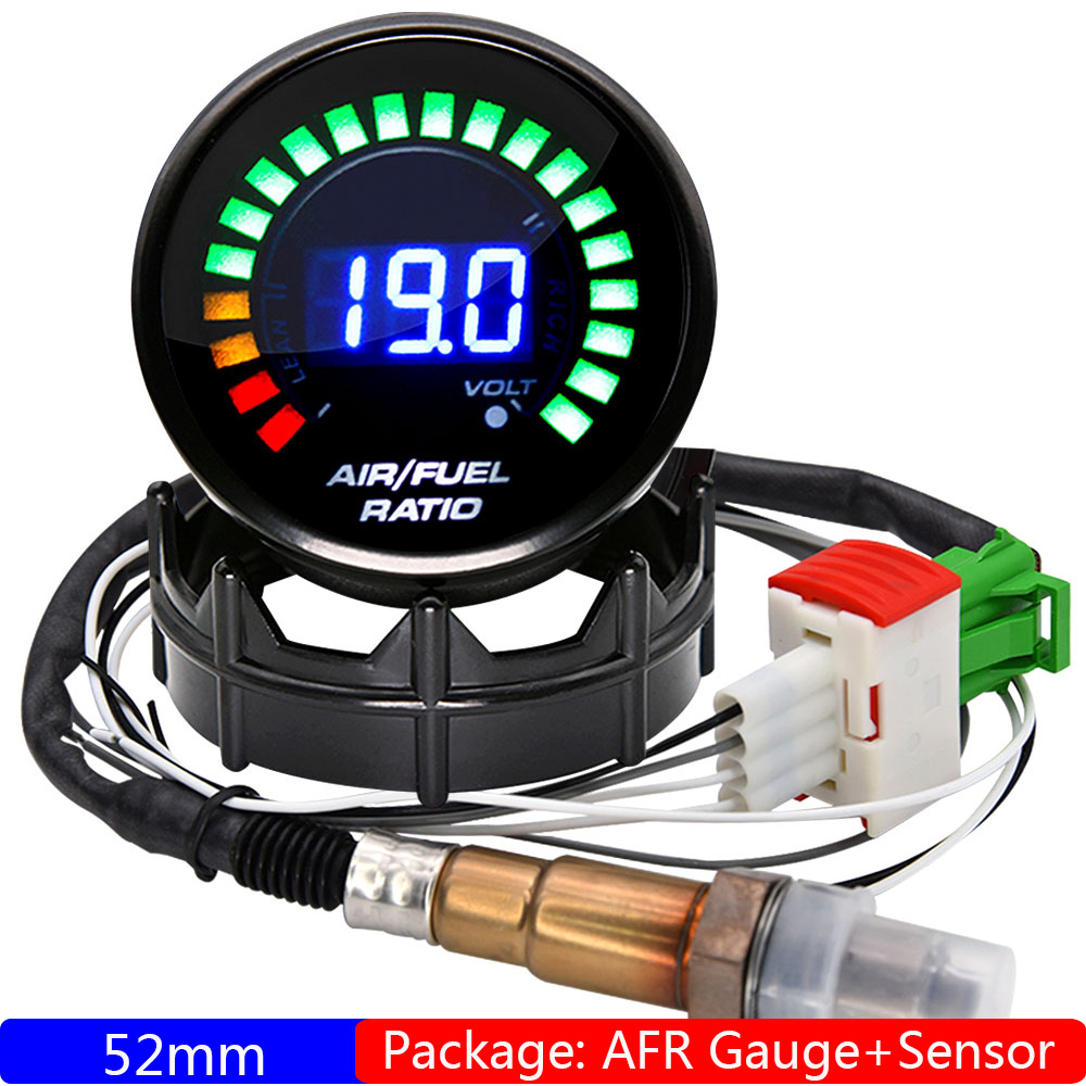 52mm Air Fuel Ratio Gauge Digi - огляд і ціна Smoke Leak Detector