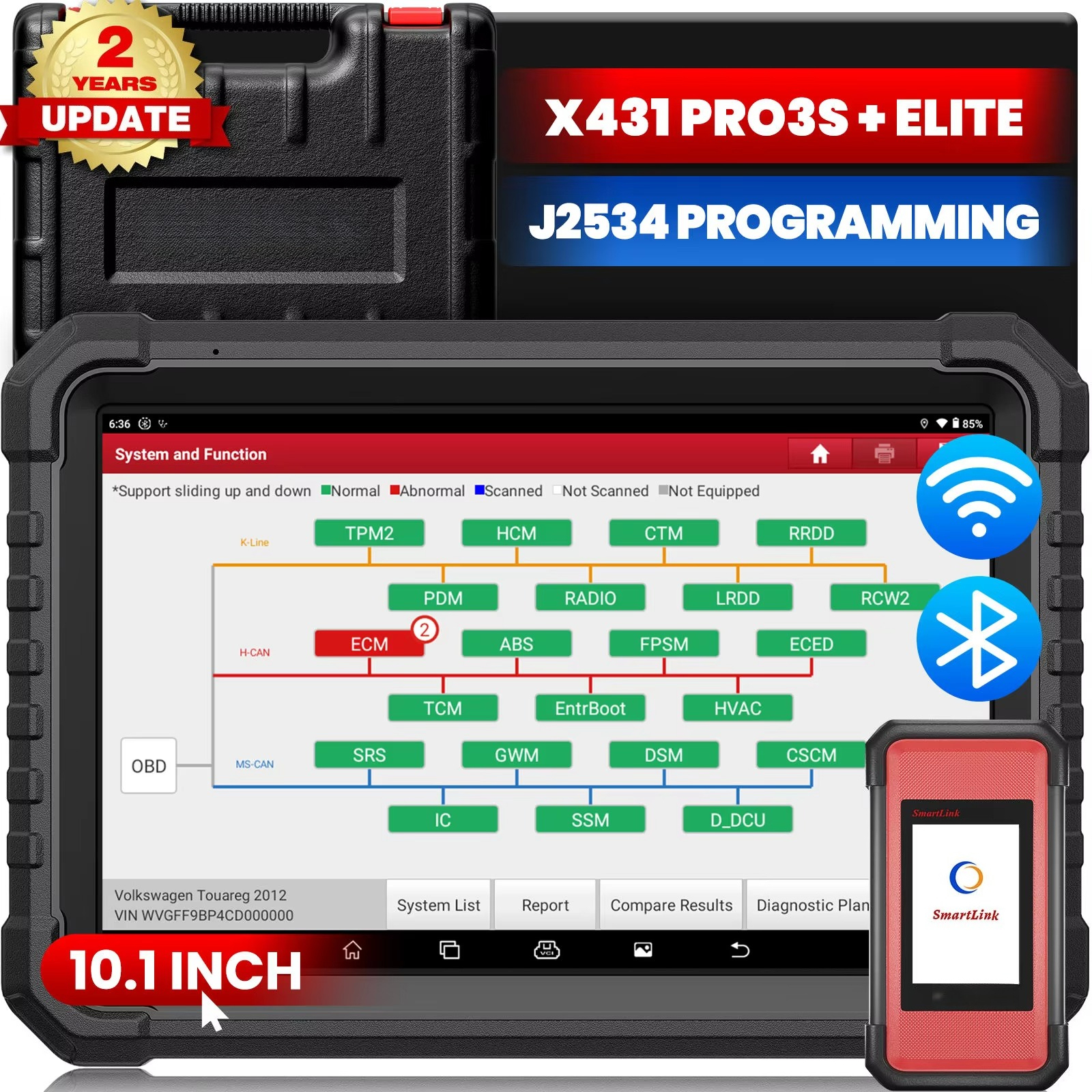 Professional  X431 PRO3 V+ ELI - огляд і ціна Car Diagnostic Tool
