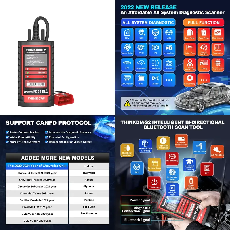 Thinkdiag 2 Diagnostic Tool OB - огляд і ціна Car Diagnostic Tool