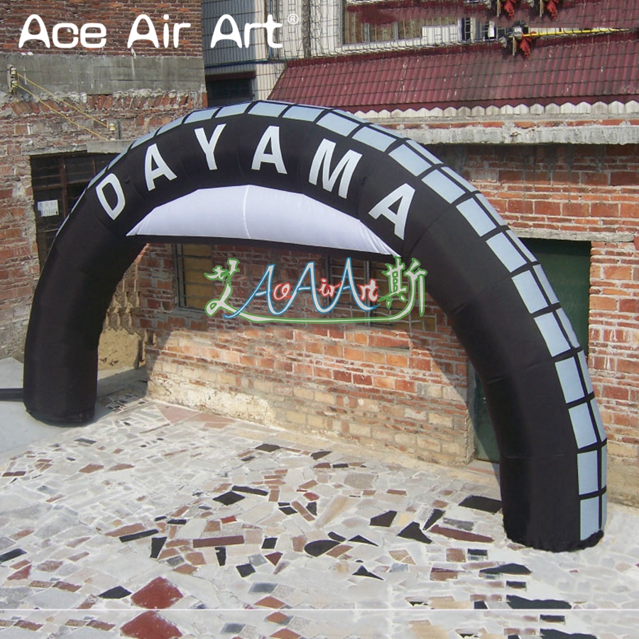 8m Wide Customizable Inflatabl - огляд і ціна Auto Repair Shop Open