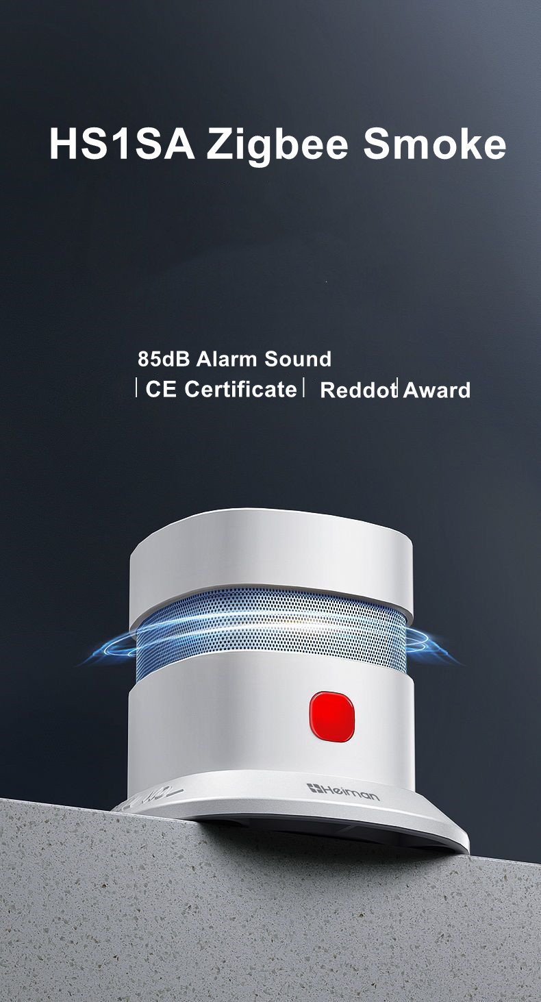 Tuya Smart Zigbee Smoke Detect - огляд і ціна Smoke Leak Detector