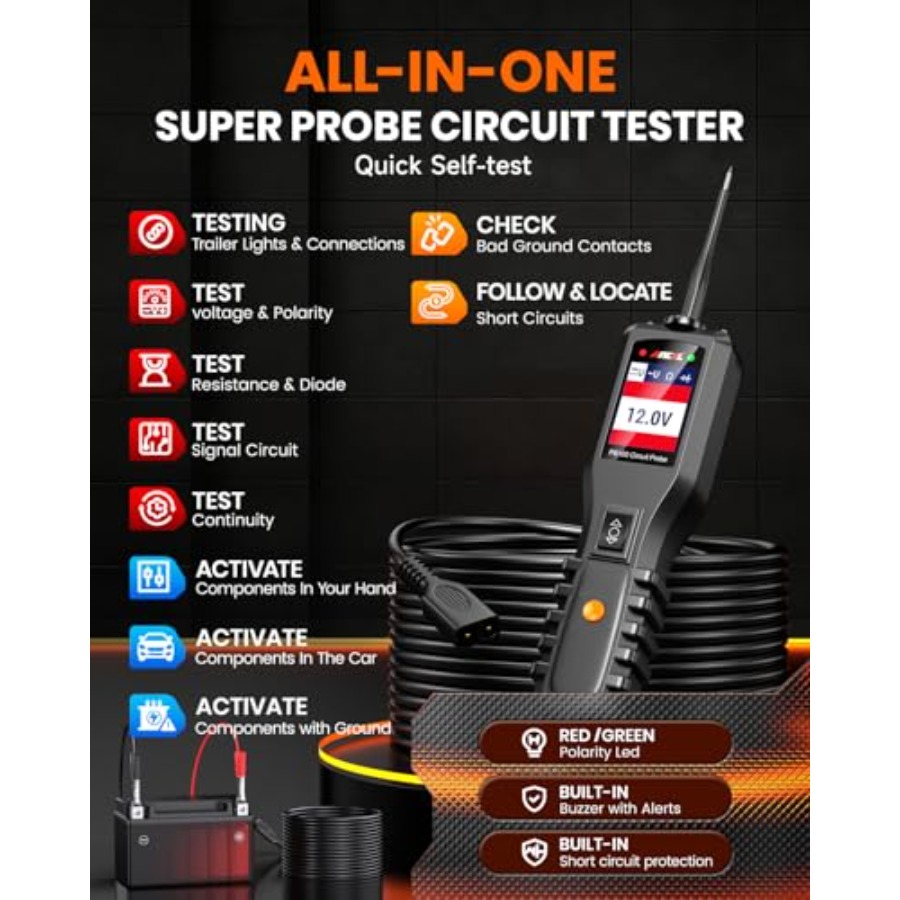 ANCEL PB100 Automotive Power C - огляд і ціна Car Diagnostic Tool
