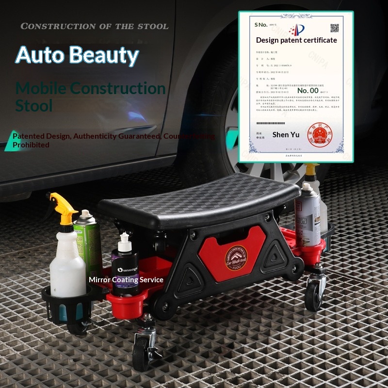 Mechanic Rolling Creeper Seat  - огляд і ціна Auto Repair Shop In