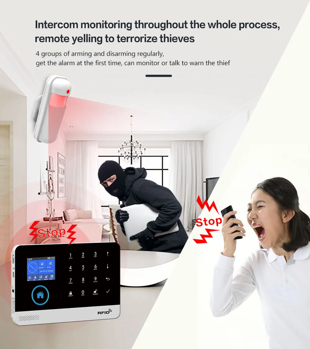 PGST intelligent alarm device, - огляд і ціна Smoke Leak Detector
