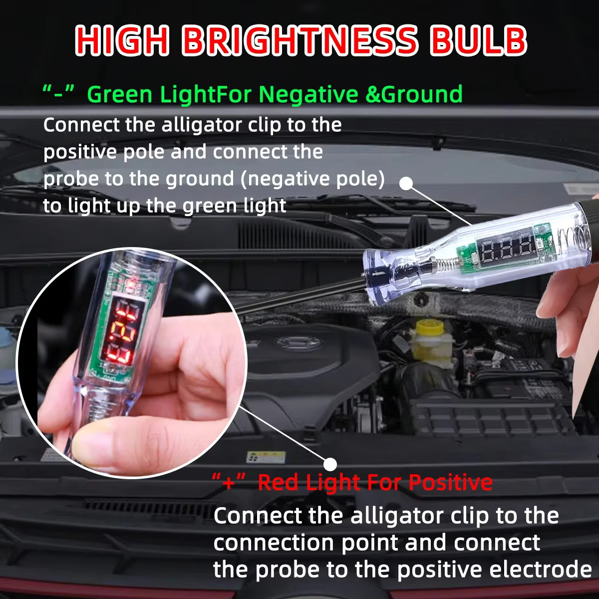 5V-120V Car Tester Pen Voltage - огляд і ціна Car Diagnostic Tool