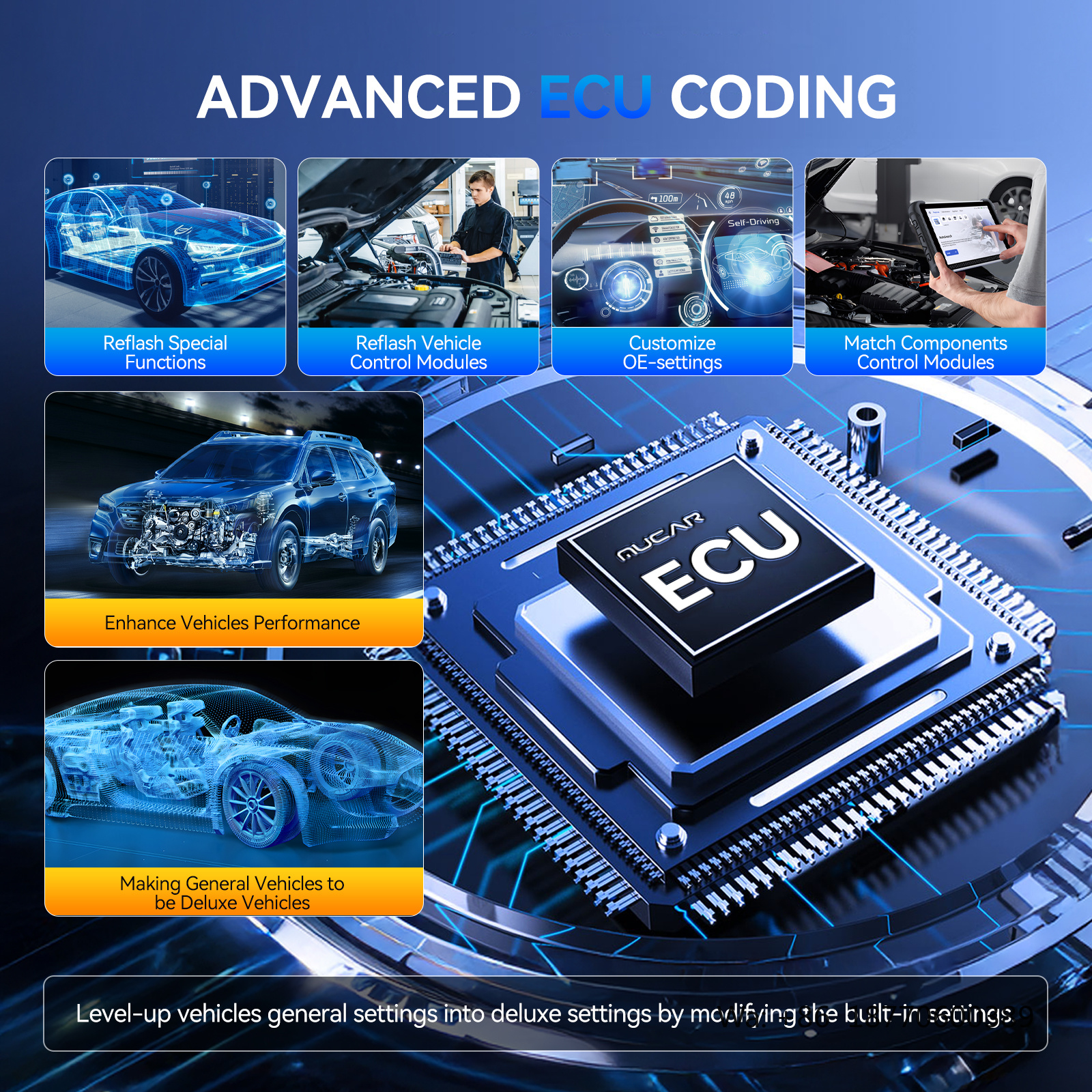 MUCAR 892BT AI Intelligent Dia - огляд і ціна Car Diagnostic Tool