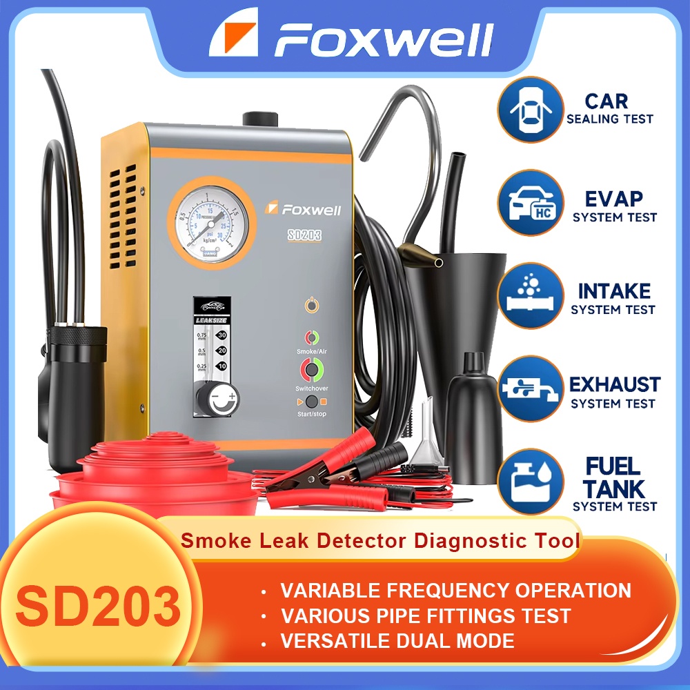 12V Automotive Smoke Machine F - огляд і ціна Smoke Leak Detector