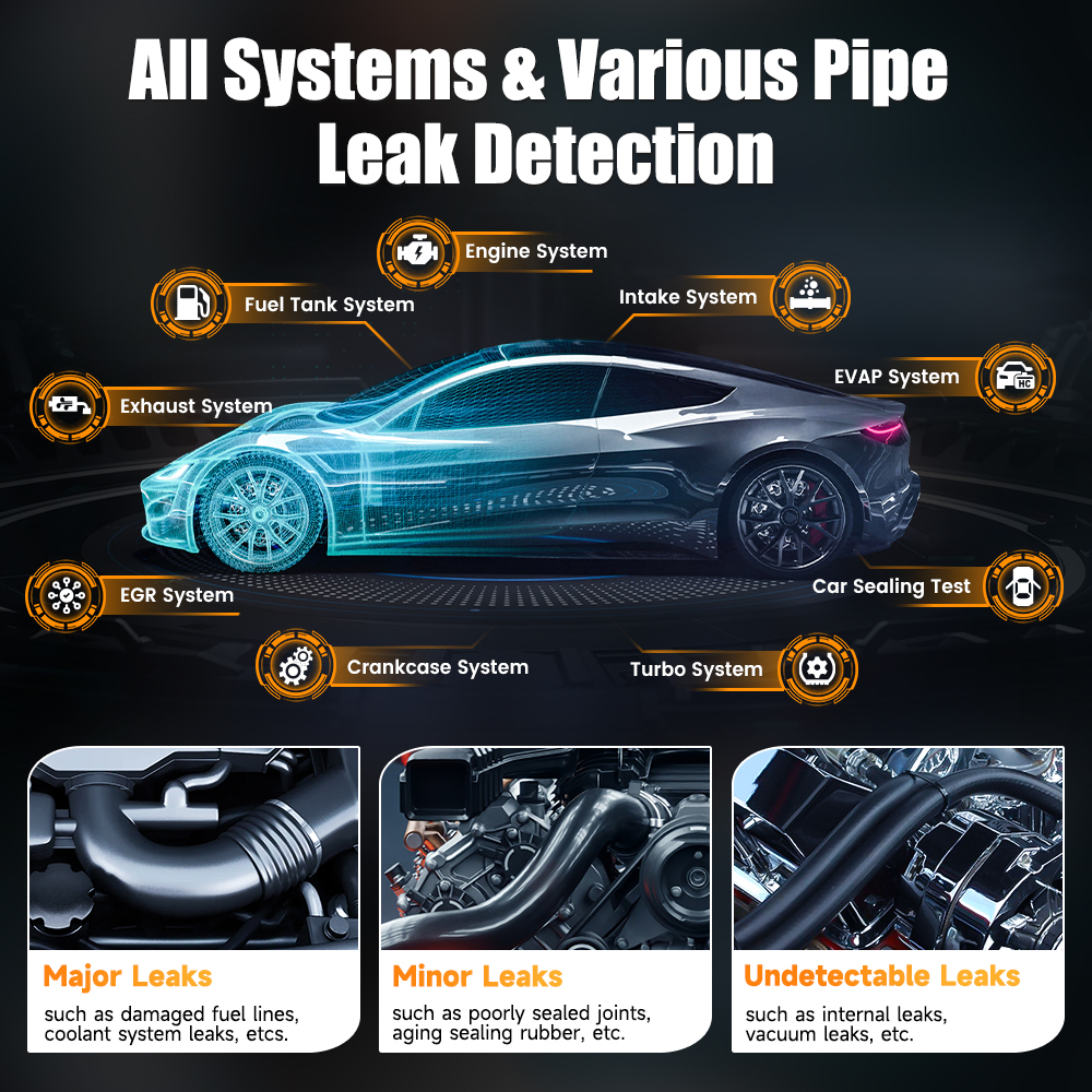 12V Automotive Smoke Machine F - огляд і ціна Smoke Leak Detector