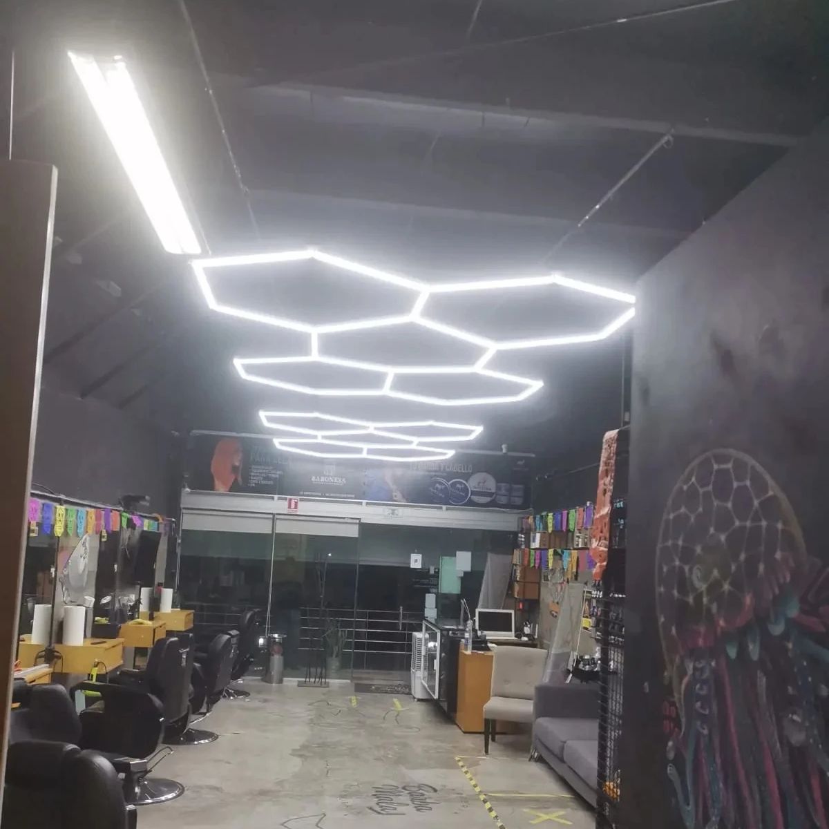 5 Hexs Barber Shop Honeycomb L - огляд і ціна Auto Repair Shop In