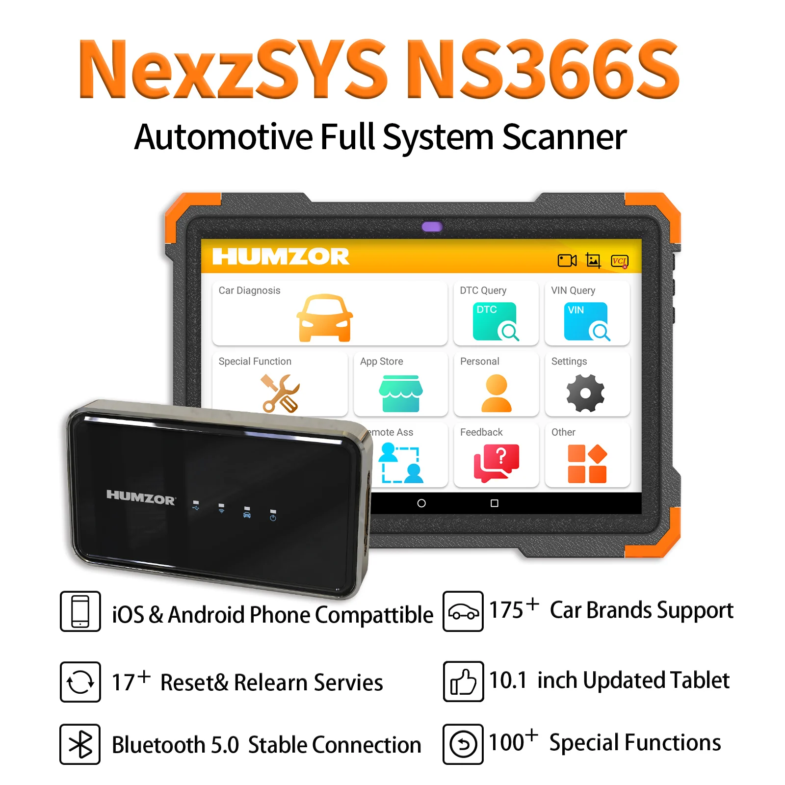 Humzor NexzSYS 366 Supper Full - огляд і ціна Car Diagnostic Tool