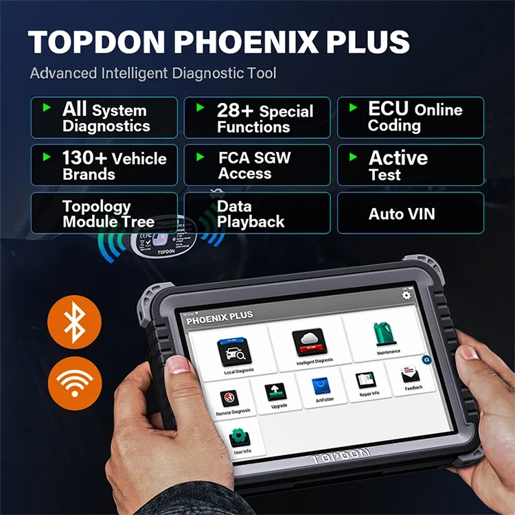 TOPDON Phoenix Plus  Automotiv - огляд і ціна Car Diagnostic Tool